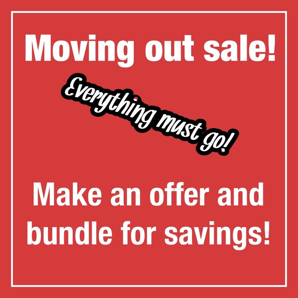 IM MOVING AND DONT WANT TO BRING EVERYTHING HELP!